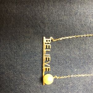 Vantel Pearls Believe necklace.